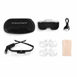 Head-Mounted Magnifier – Clearer Vision for Crochet & Handcrafts - Caydo