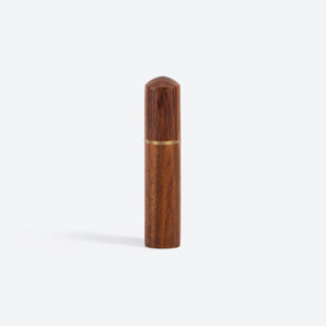 Heritage Brass & Wood Needle Case - Caydo