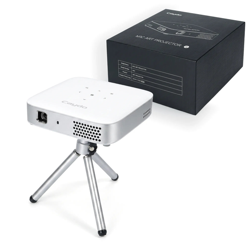 M1C Art Video Projector - Caydo