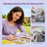 EP4 LED Vacuum Diamond Painting Pen - Caydo