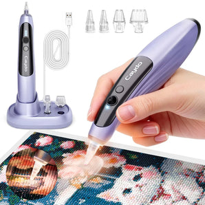 EP4 LED Vacuum Diamond Painting Pen - Caydo