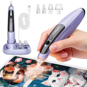 EP4 LED Vacuum Diamond Painting Pen - Caydo