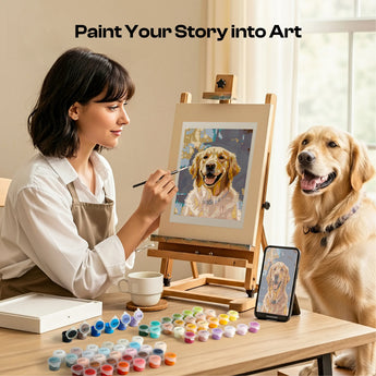 Caydo Custom Photo-to-Paint by Numbers Kit - Caydo