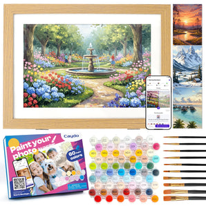 Caydo Custom Photo-to-Paint by Numbers Kit - Caydo