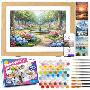 Caydo Custom Photo-to-Paint by Numbers Kit - Caydo
