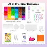 Caydo Fuse Beads Iron Kit with Pen, Design App & 200+ Patterns - Caydo