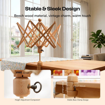 Wooden Yarn Swift - Caydo