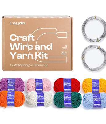 Knitting Yarn and Wire Set