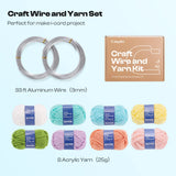 Caydo i-Cord Macaron Yarn Kit - Caydo