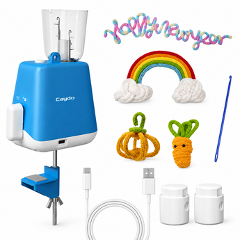 The industry's First Electric i-Cord Knitting Tricotin Machine i1 - Caydo