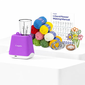 The industry's First Electric i-Cord Knitting Tricotin Machine i1 - Caydo