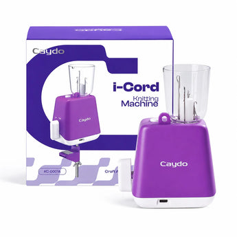 The industry's First Electric i-Cord Knitting Tricotin Machine i1 - Caydo