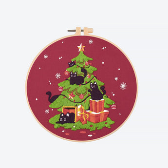 Embroidery Kit - Christmas Tree - Caydo