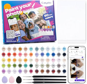 Paint by Numbers Kit & Custom Photo App